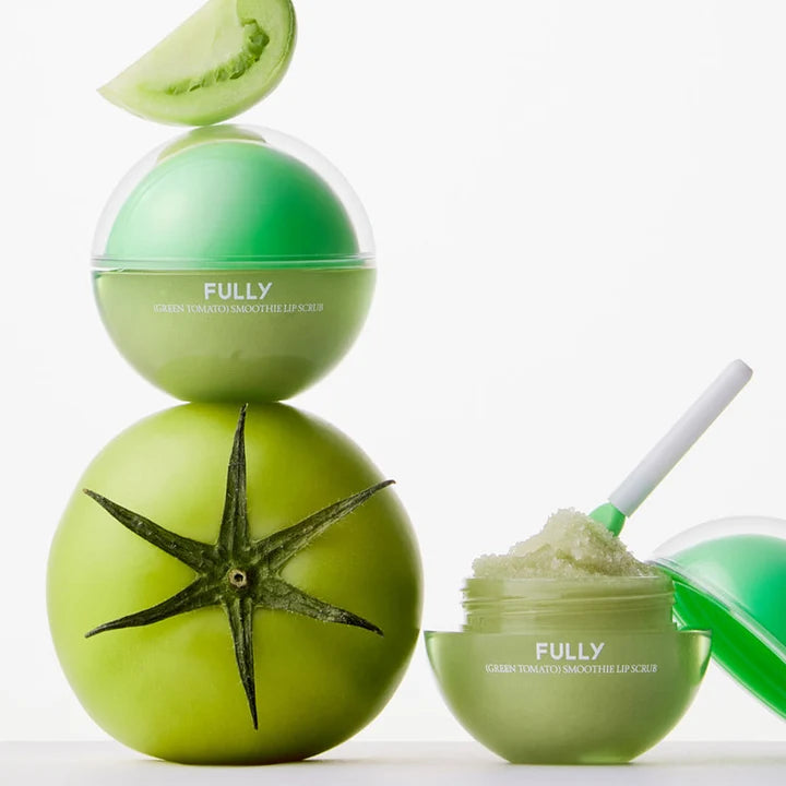 Green Tomato Smoothie Lip Scrub