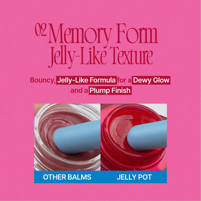 Lip & Cheek Glowy Jelly Pot + Keyring (Random Color)