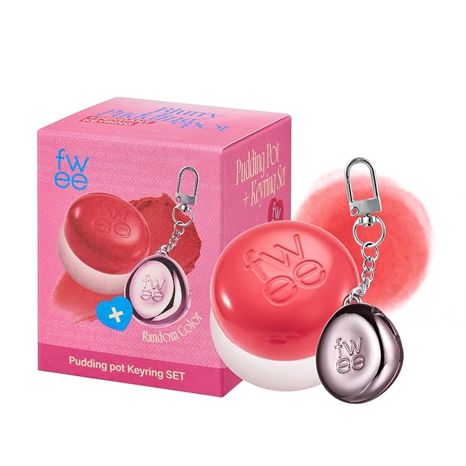 fwee Lip & Cheek Blurry Pudding Pot + Keyring (Random Color)