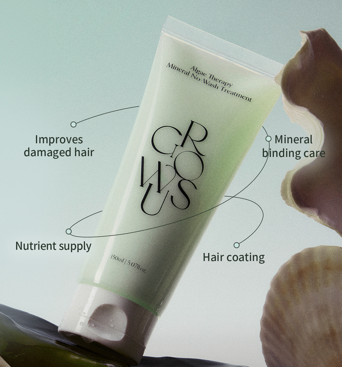 GROWUS Algae Therapy Mineral No-Wash Treatment