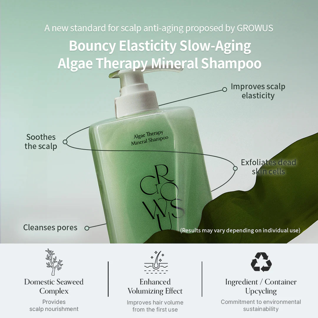 GROWUS Algae Therapy Mineral Shampoo