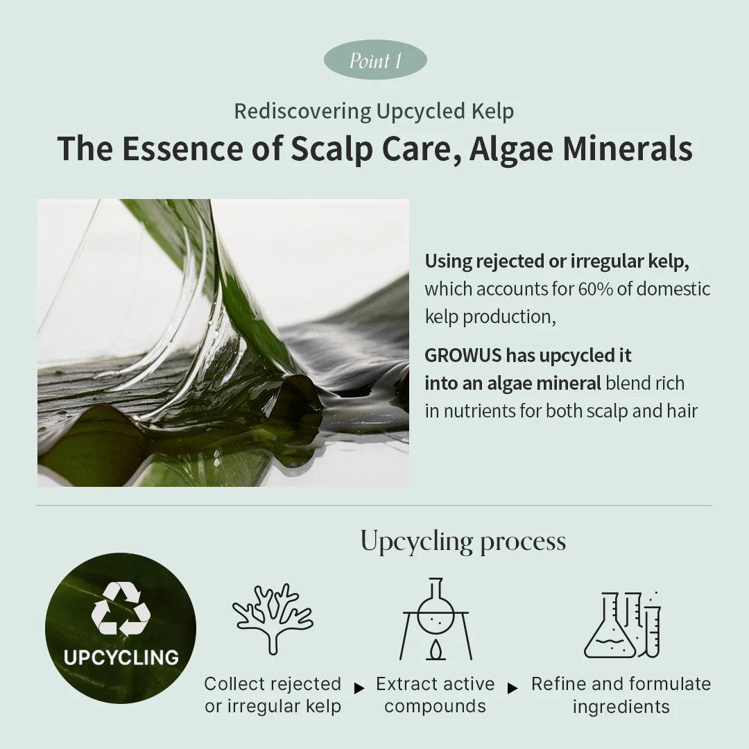 GROWUS Algae Therapy Mineral Shampoo