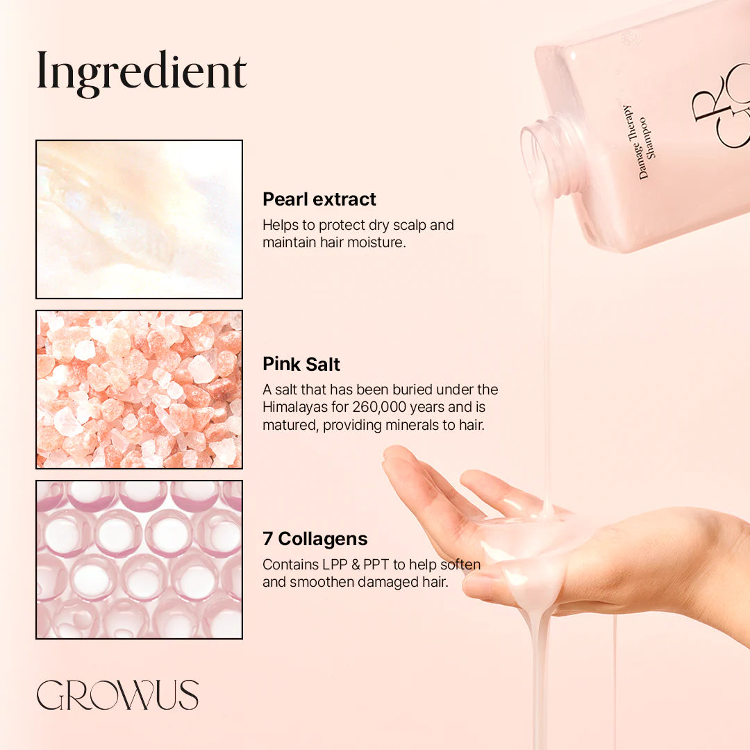 GROWUS Damage Therapy Shampoo EX