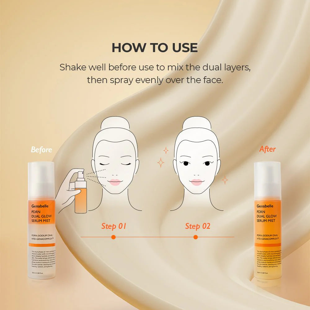 PDRN Dual Glow Serum Mist