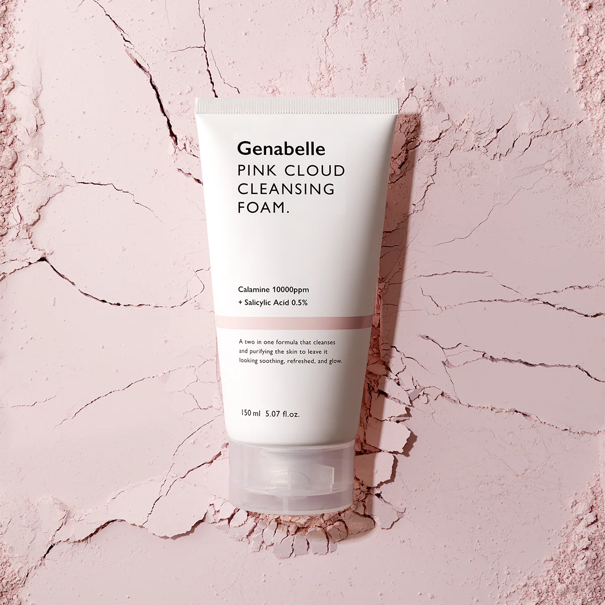 Genabelle Pink Cloud Cleansing Foam