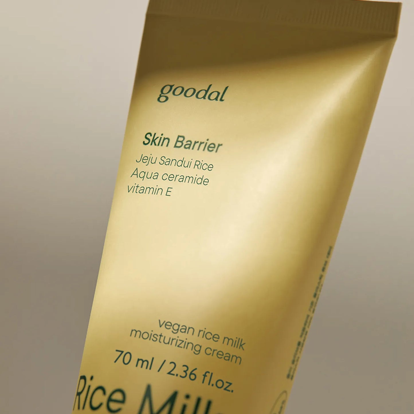 Vegan Rice Milk Moisturizing Cream