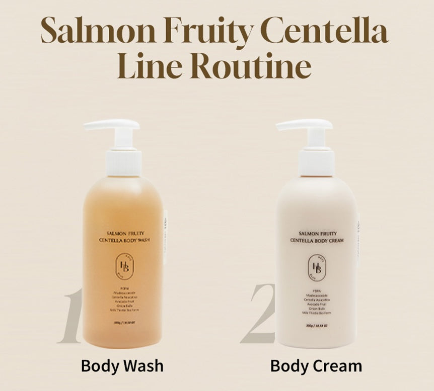 HEVEBLUE Salmon Fruity Centella Body Cream
