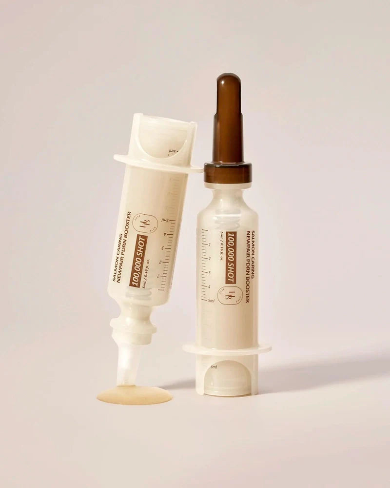 HEVEBLUE Salmon Caring Newpair PDRN Booster 100,000 Shot Essence
