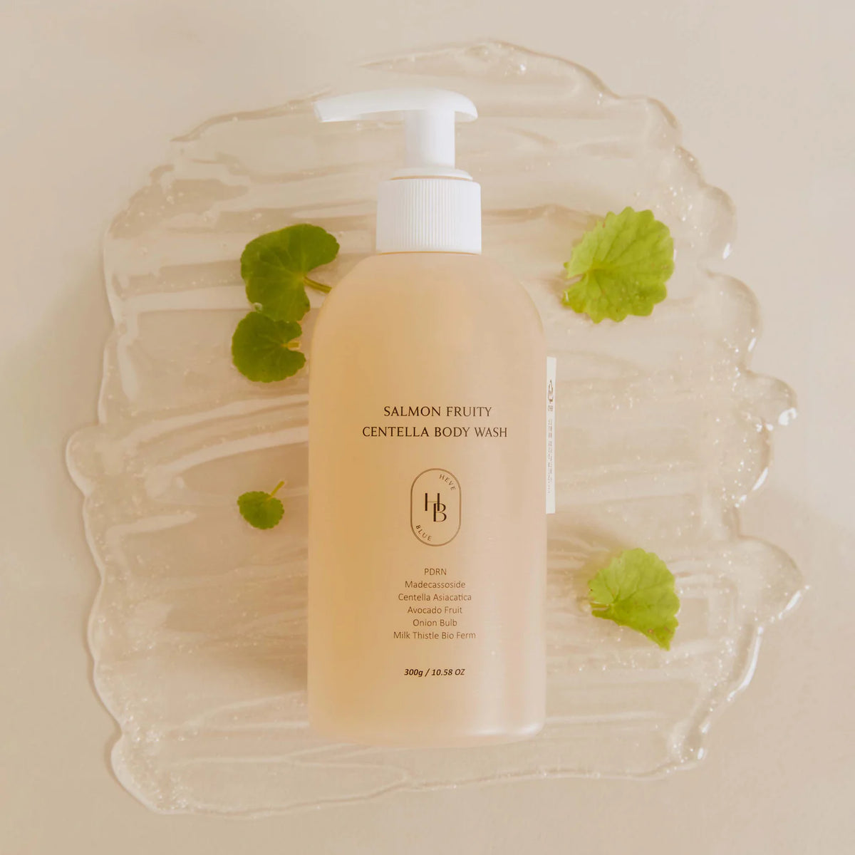 HEVEBLUE Salmon Fruity Centella Body Wash