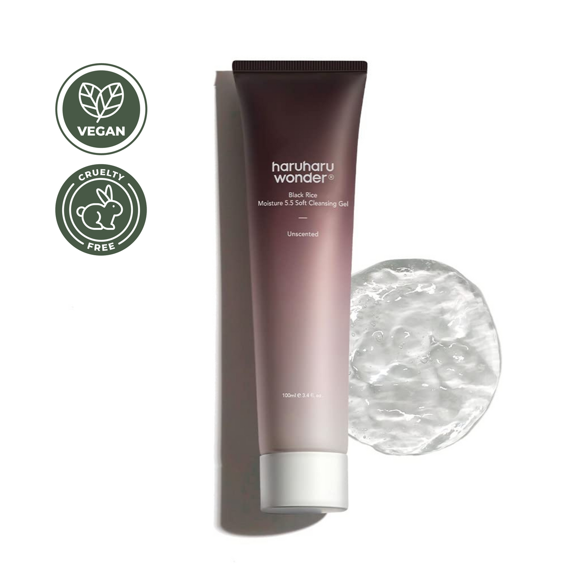 haruharu WONDER Black Rice Moisture 5.5 Soft Cleansing Gel