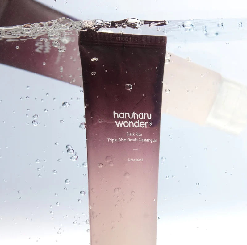 haruharu WONDER Black Rice Triple AHA Gentle Cleansing Gel