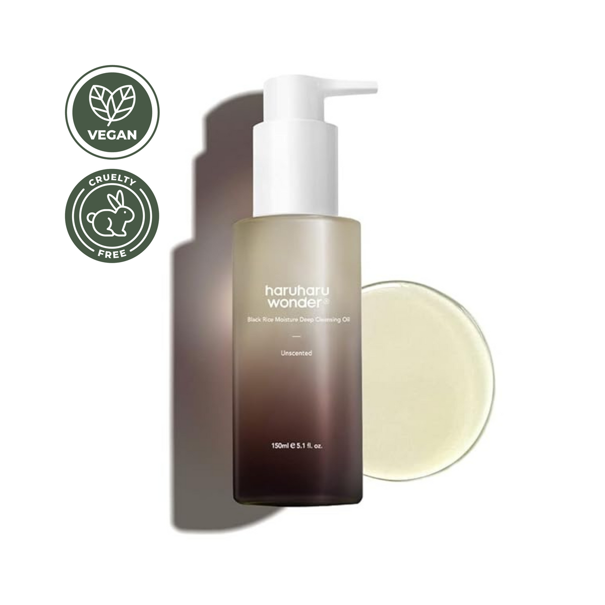 haruharu WONDER Black Rice Moisture Deep Cleansing Oil