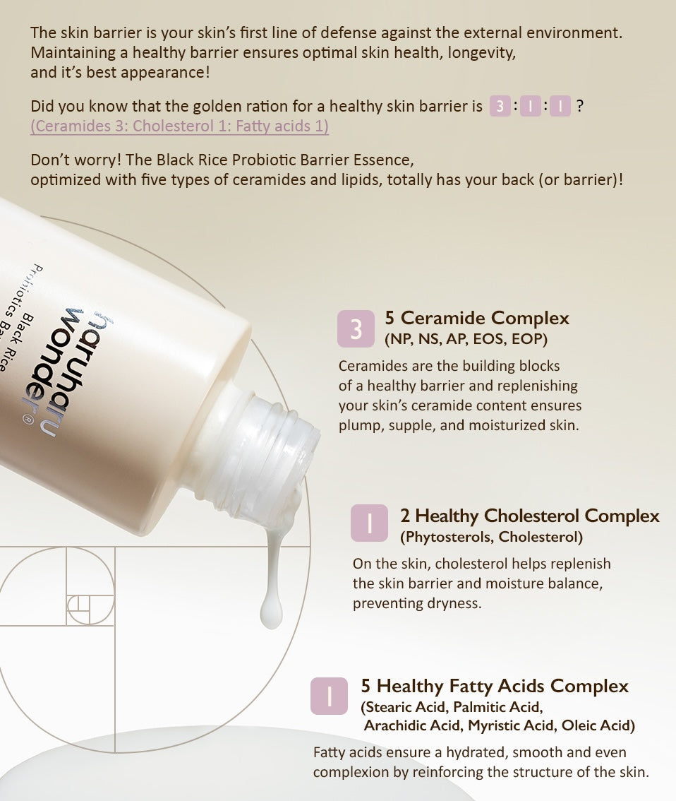 haruharu WONDER Black Rice Probiotics Barrier Essence