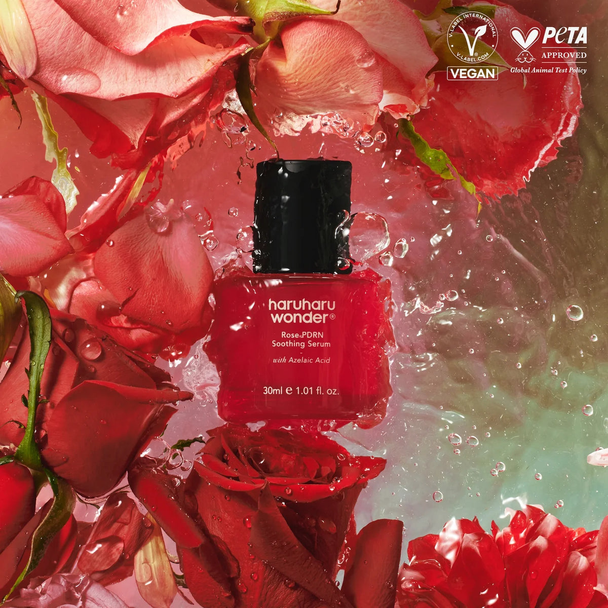 haruharu WONDER Rose PDRN Soothing Serum