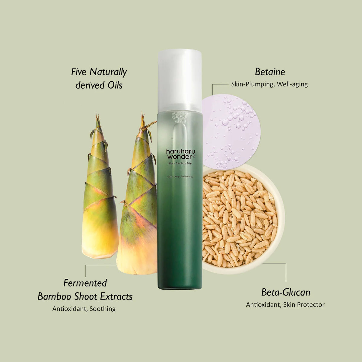 haruharu WONDER Black Bamboo Mist