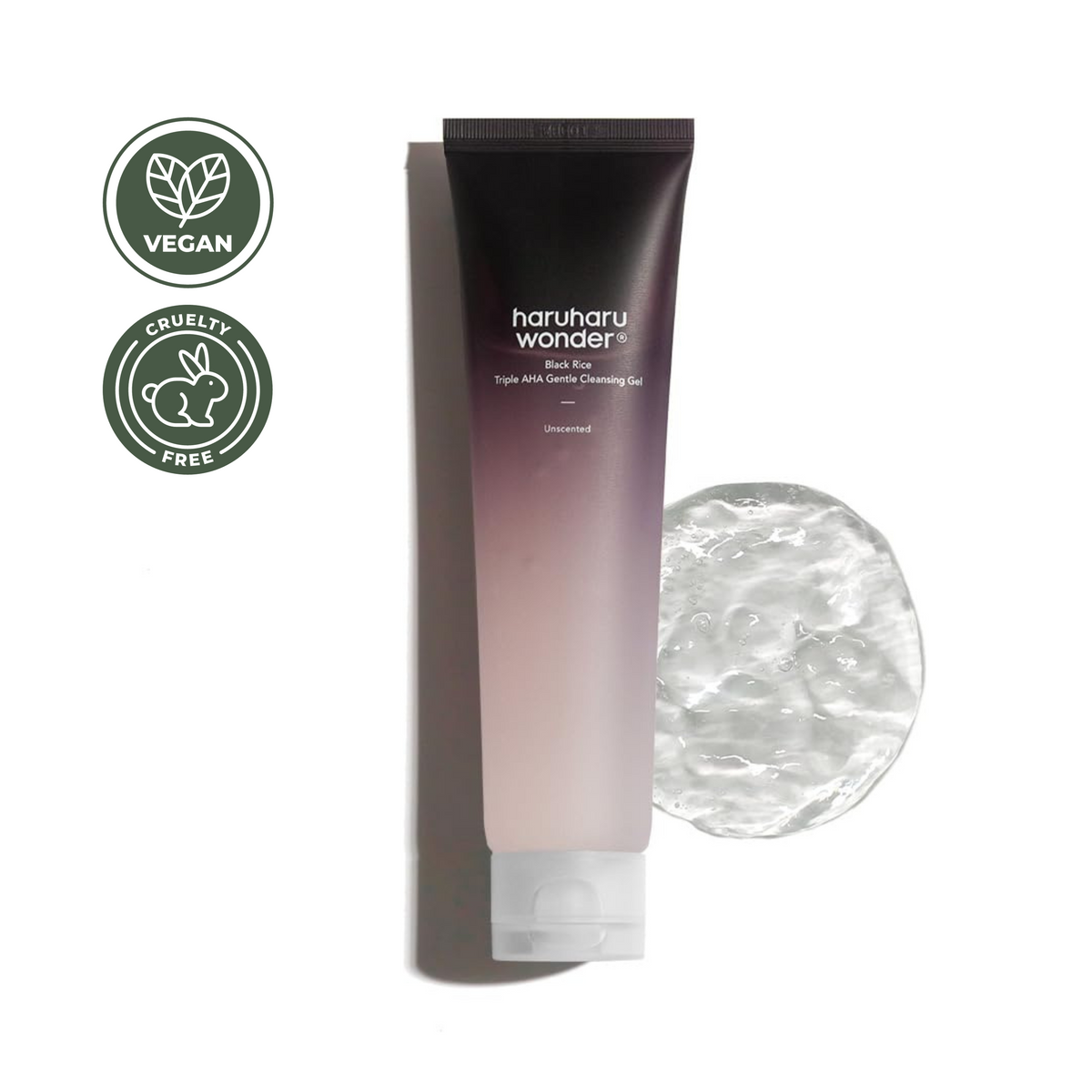haruharu WONDER Black Rice Triple AHA Gentle Cleansing Gel