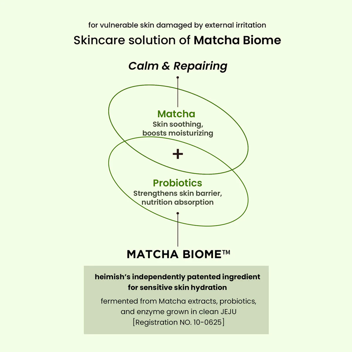 heimish Matcha Biome Hydrogel Eye Patch