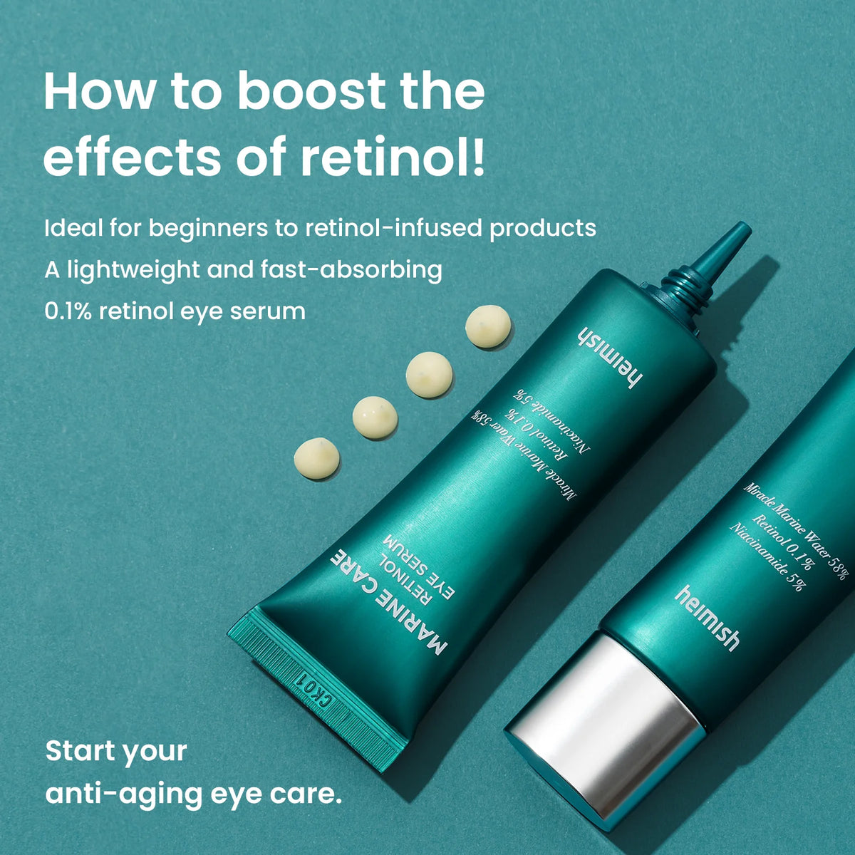 heimish Marine Care Retinol Eye Serum