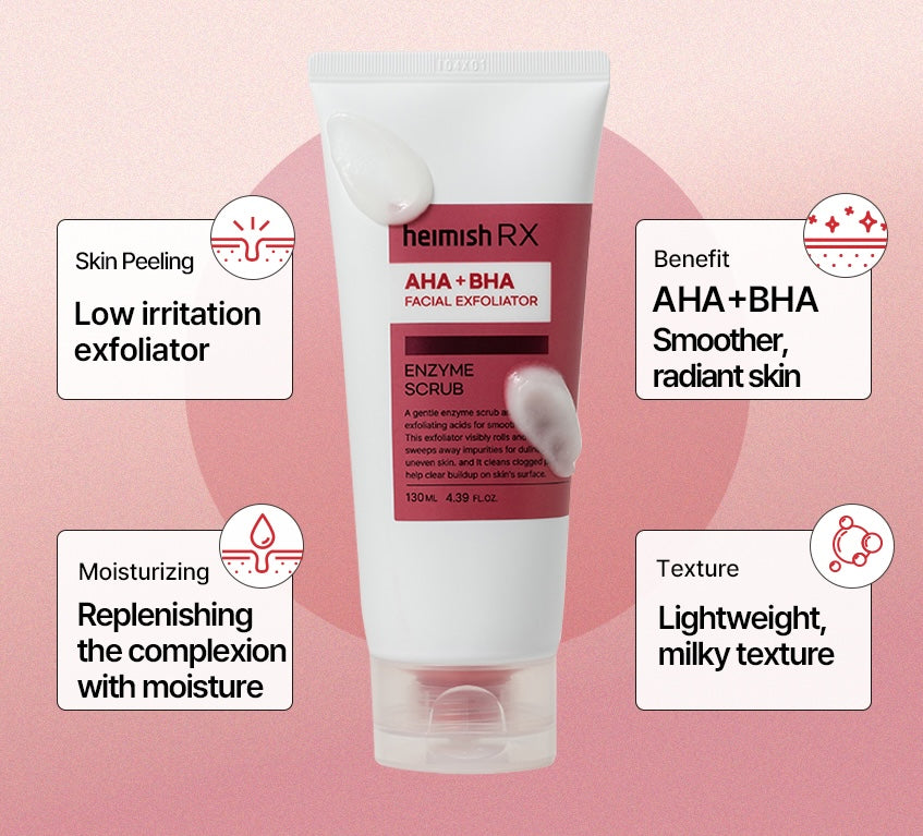 heimish RX AHA BHA Enzyme Scrub