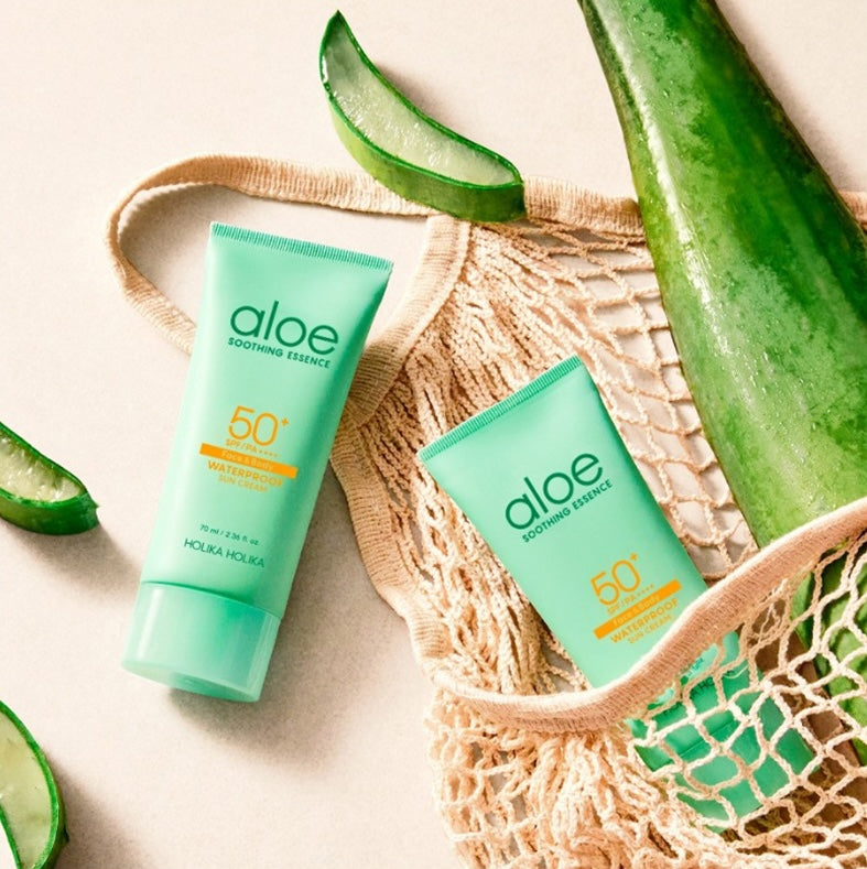 Holika Holika Aloe Soothing Essence Waterproof Sun Cream SPF50+ PA++++