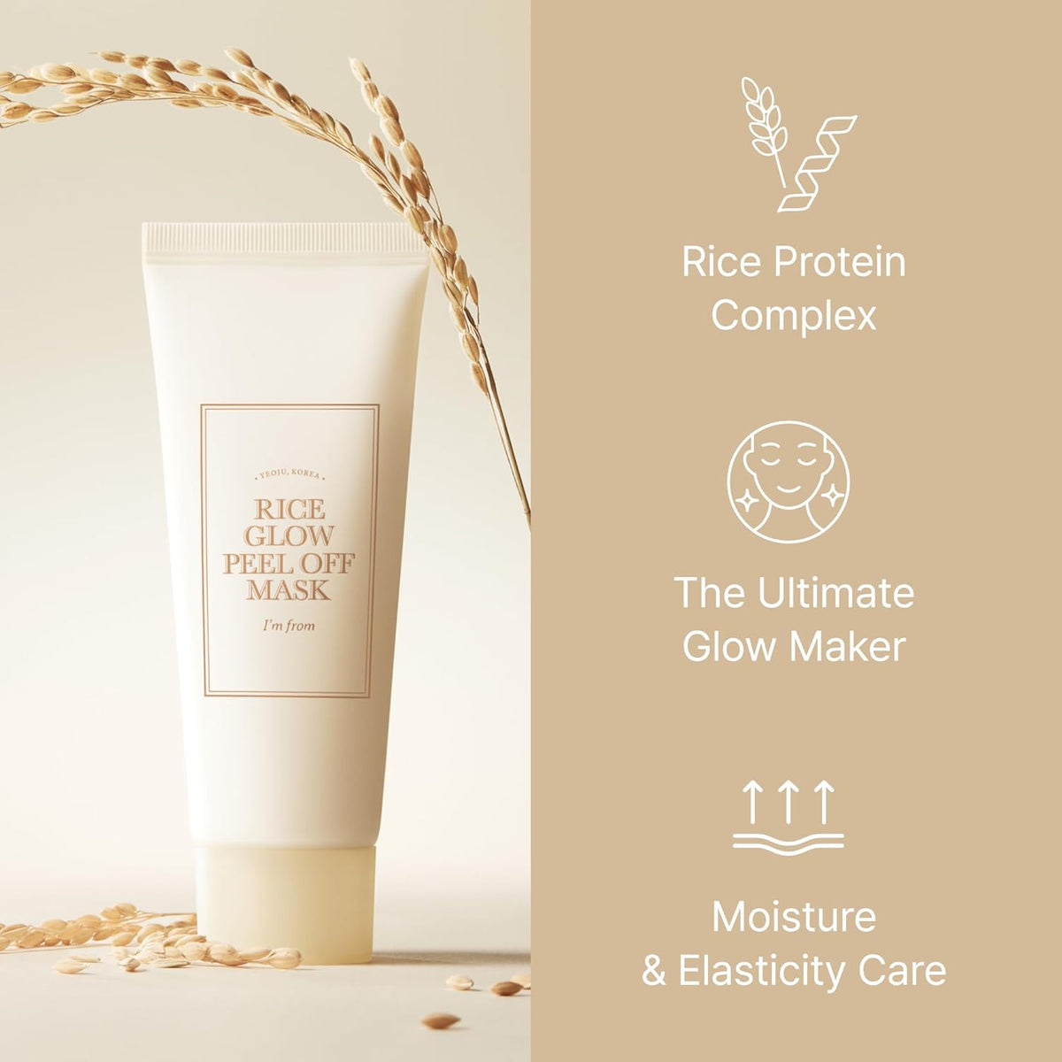 I'm From Rice Glow Peel Off Mask