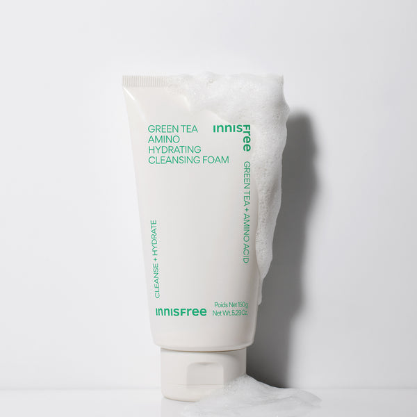 innisfree Green Tea Amino Hydrating Cleansing Foam