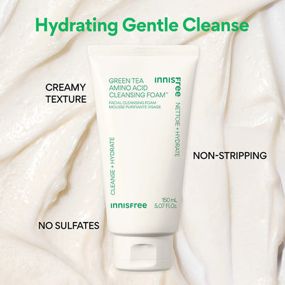 Green Tea Amino Hydrating Cleansing Foam
