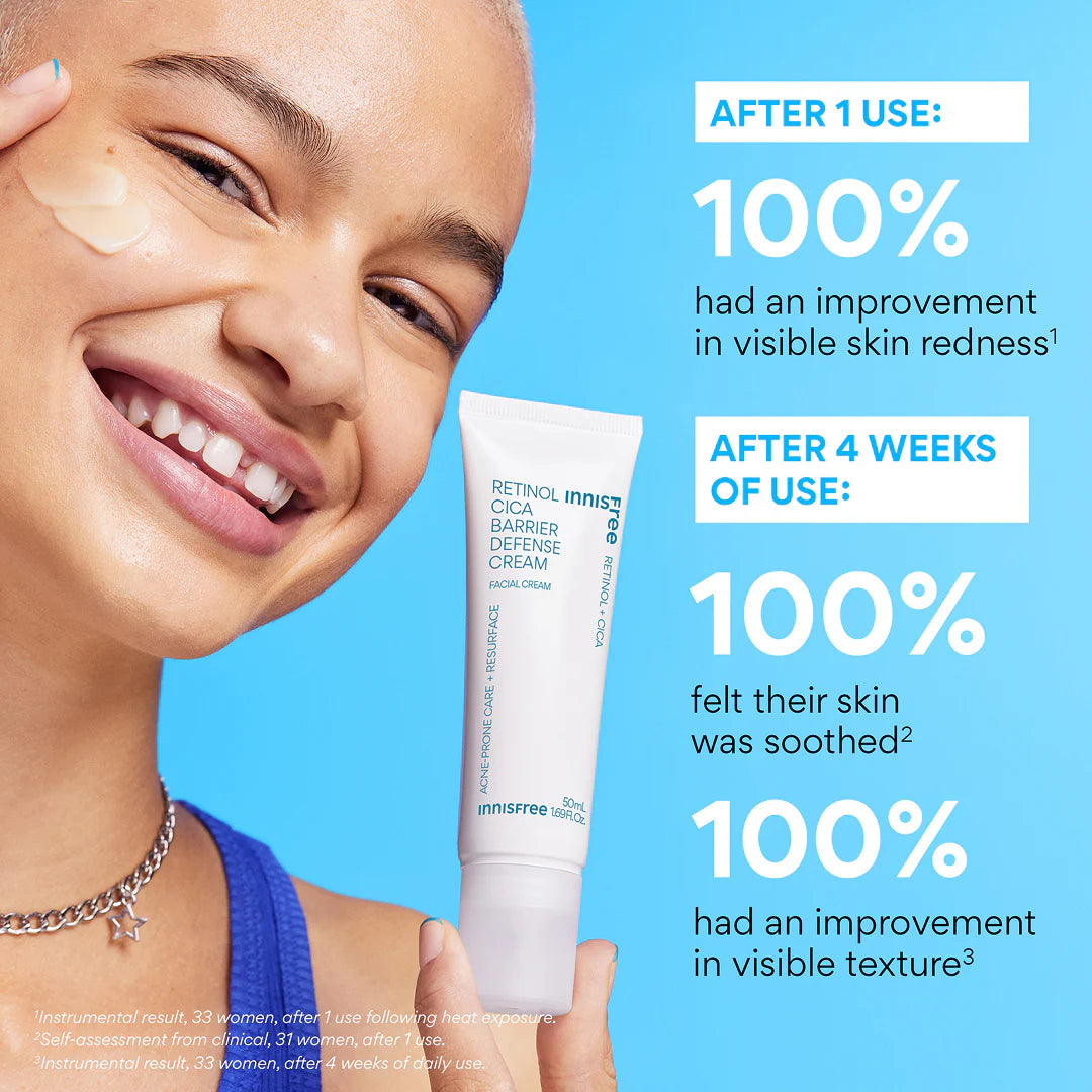 innisfree Retinol Cica Barrier Defense Cream