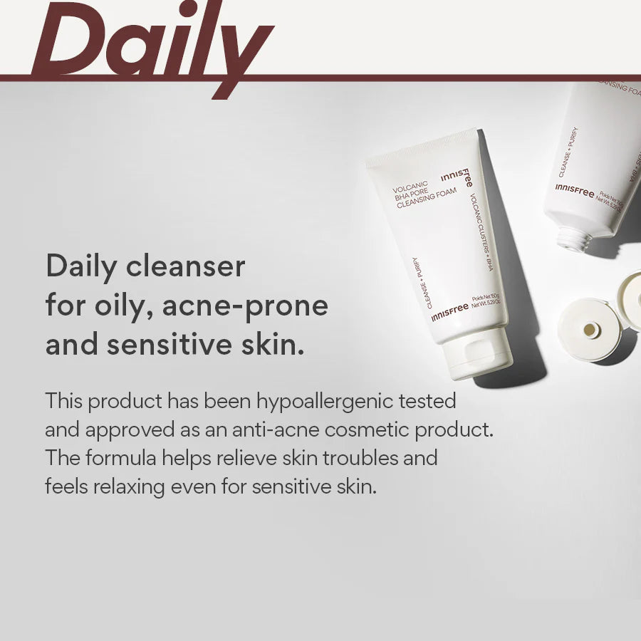 Volcanic BHA Pore Cleansing Foam