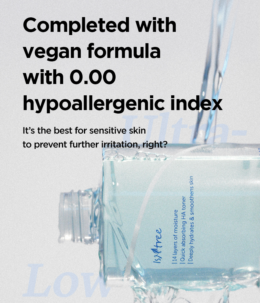 Ultra-Low Molecular Hyaluronic Acid Toner