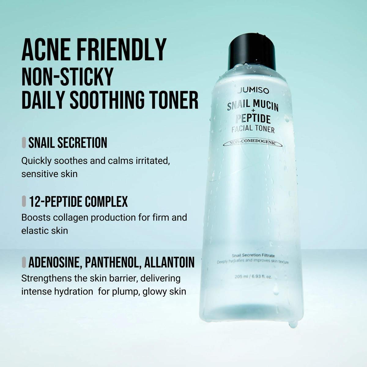 Jumiso Snail Mucin + Peptide Facial Toner