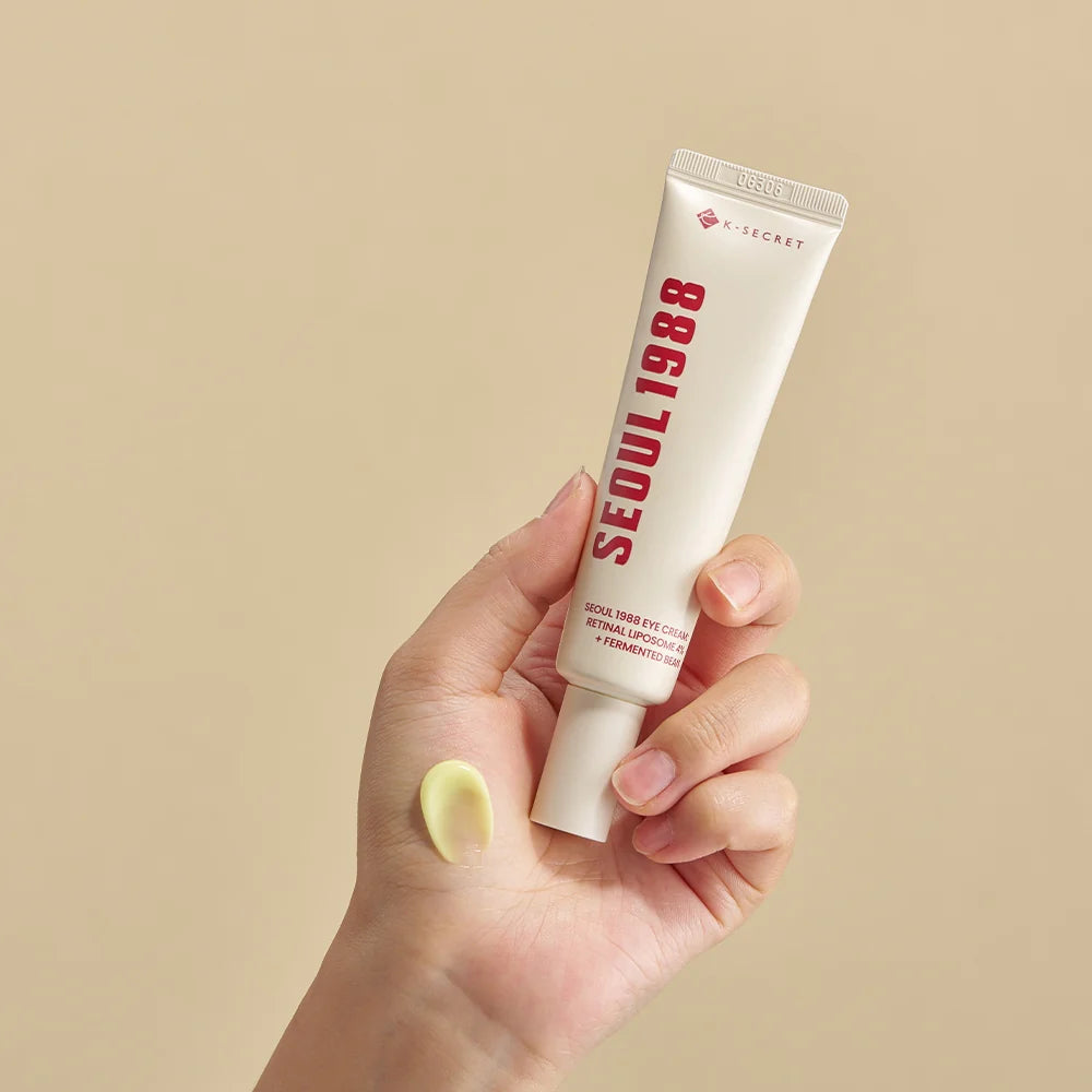 K-SECRET SEOUL 1988 Eye Cream: Retinal Liposome 4% + Fermented Bean