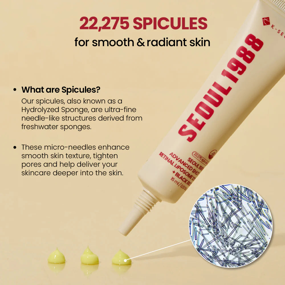SEOUL 1988 Advanced Shot: Retinal Liposome 12% + Black Rice
