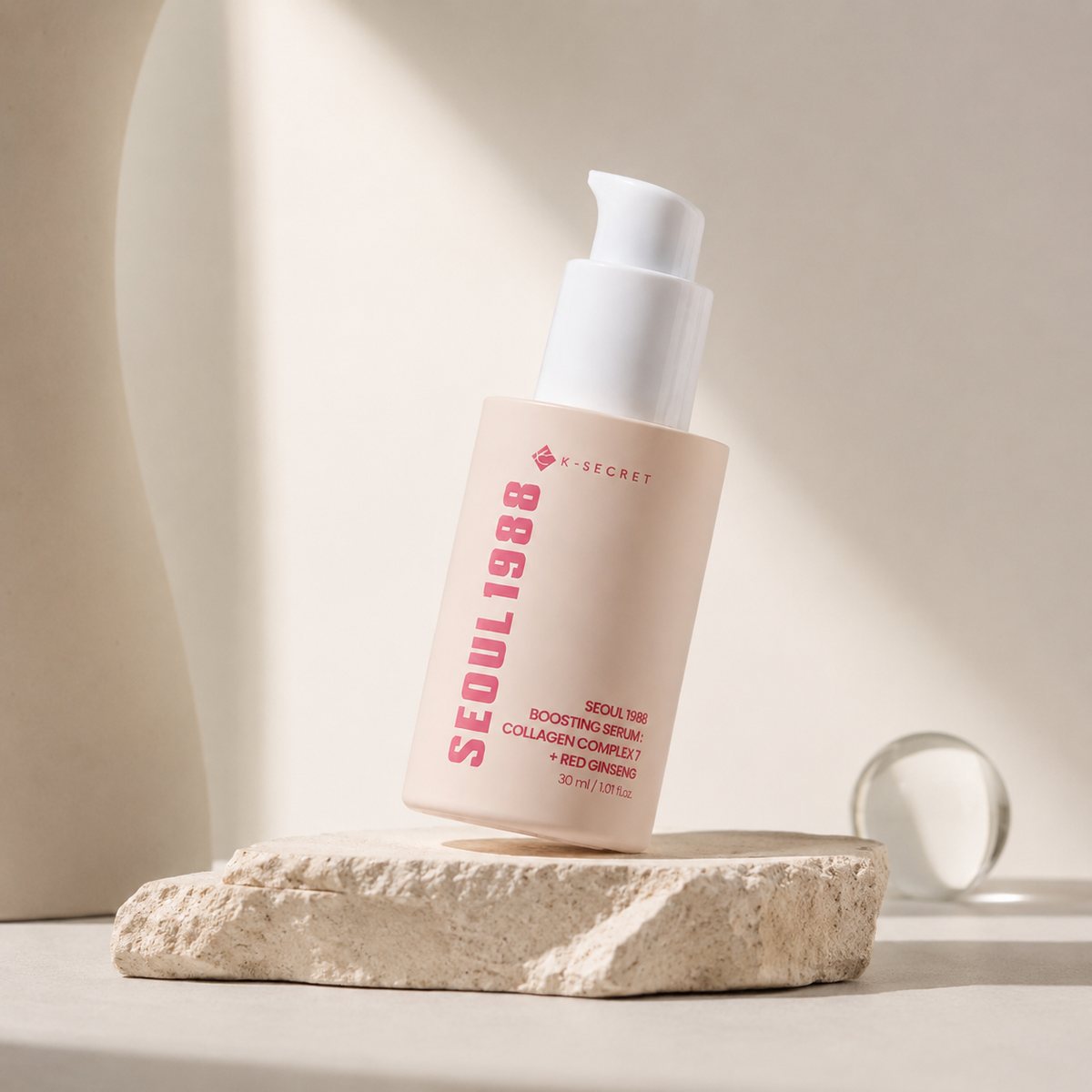 K-SECRET SEOUL 1988 Boosting Serum: Collagen Complex 7 + Red Ginseng