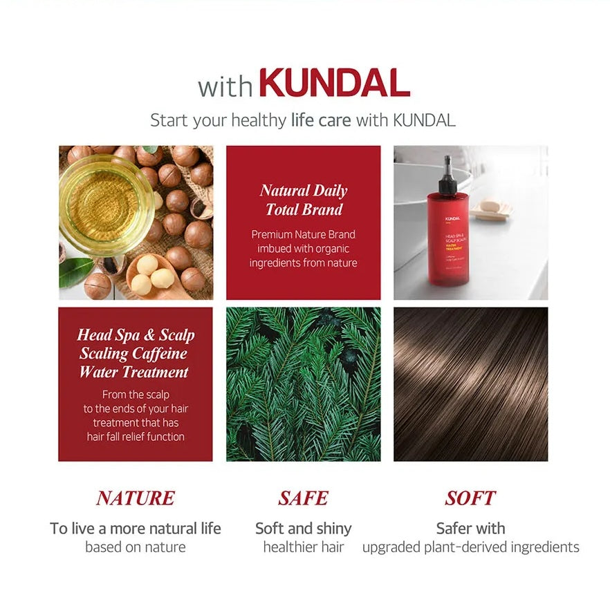 KUNDAL Head Spa & Scalp Scaling Water Treatment