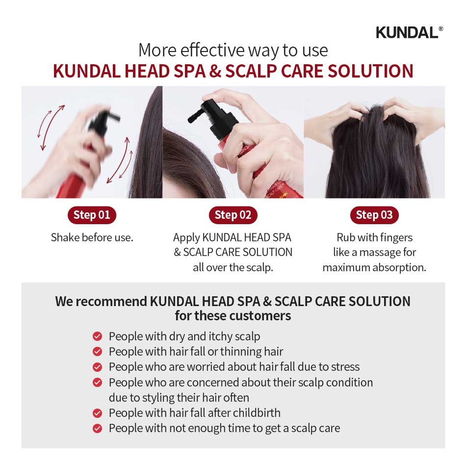 KUNDAL Head Spa & Scalp Care+ Scalp Tonic
