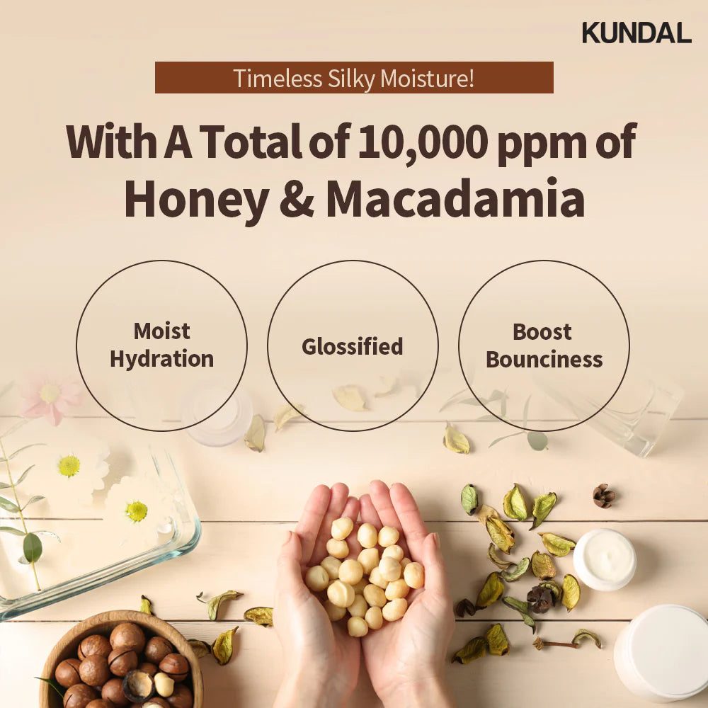 KUNDAL Honey & Macadamia Shampoo