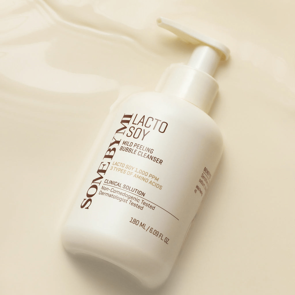 SOME BY MI Lacto Soy Mild Peeling Bubble Cleanser