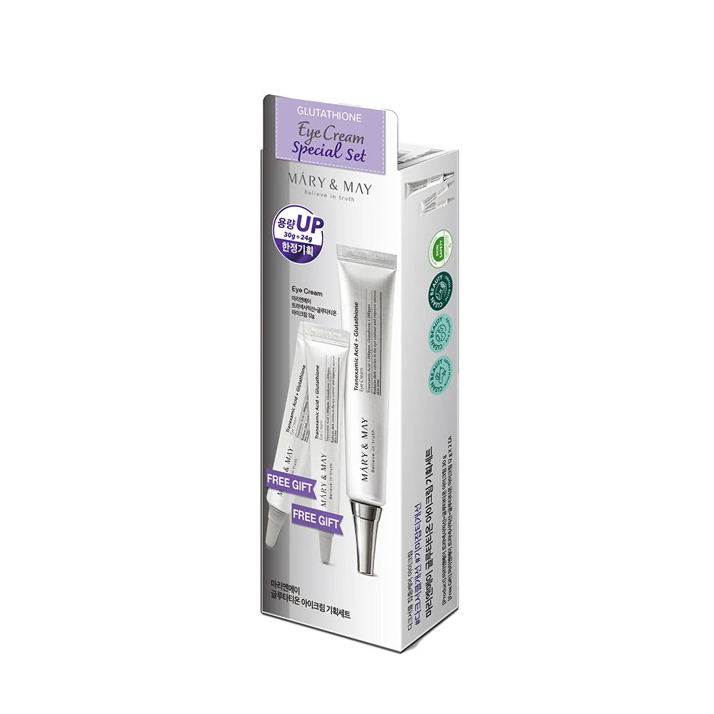 Mary & May Tranexamic Acid + Glutathione Eye Cream (Renewed)