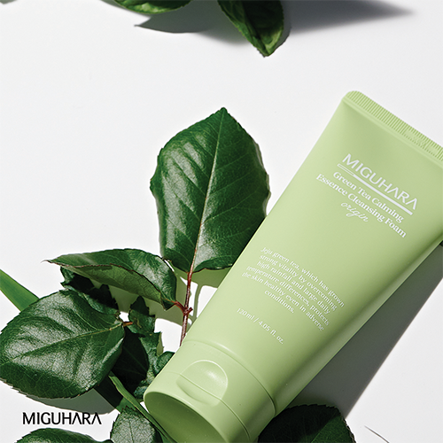 MIGUHARA Green Tea Calming Essence Cleansing Foam