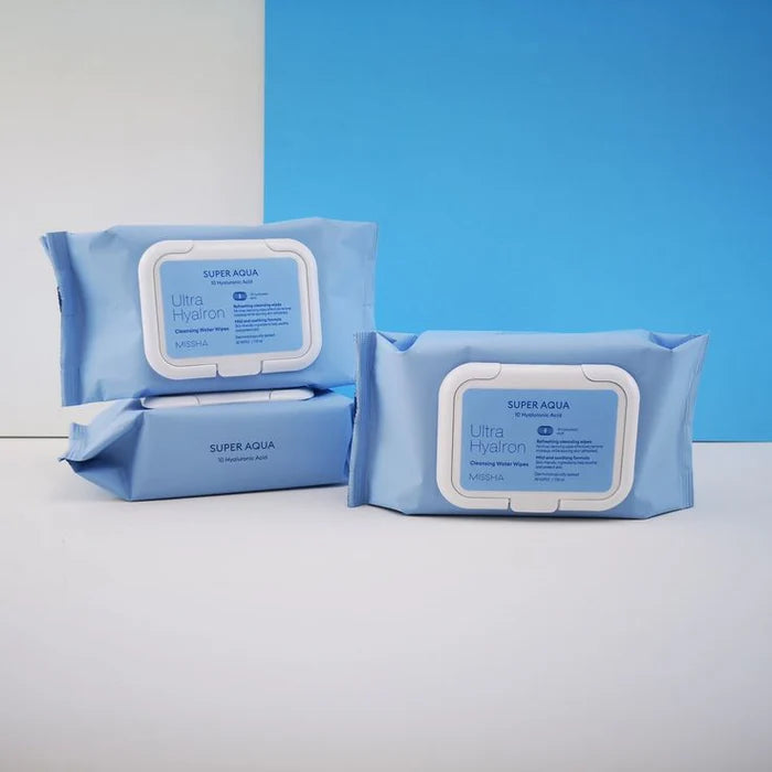 MISSHA Super Aqua Ultra Hyalron Cleansing Water Wipes
