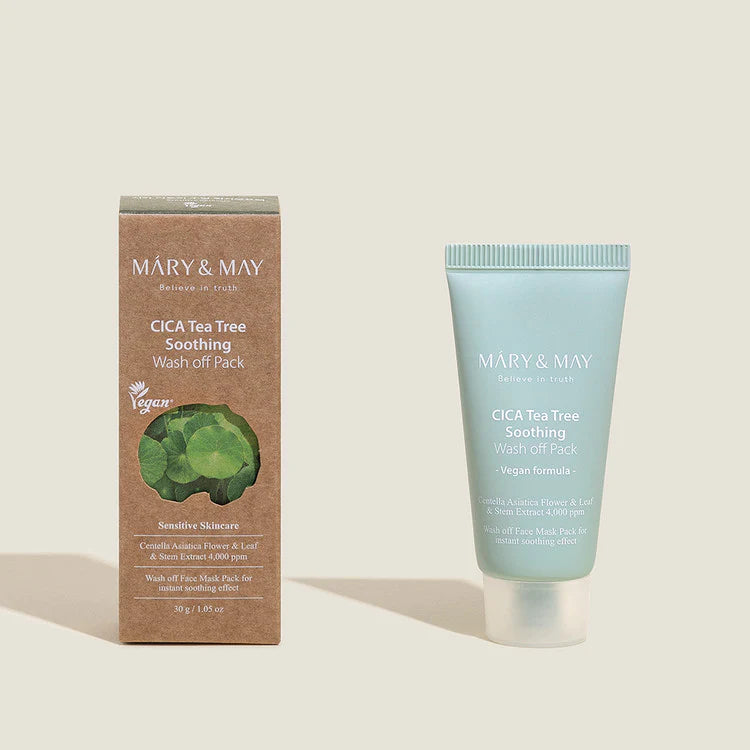 Mary & May CICA Tea Tree Soothing Wash Off Pack