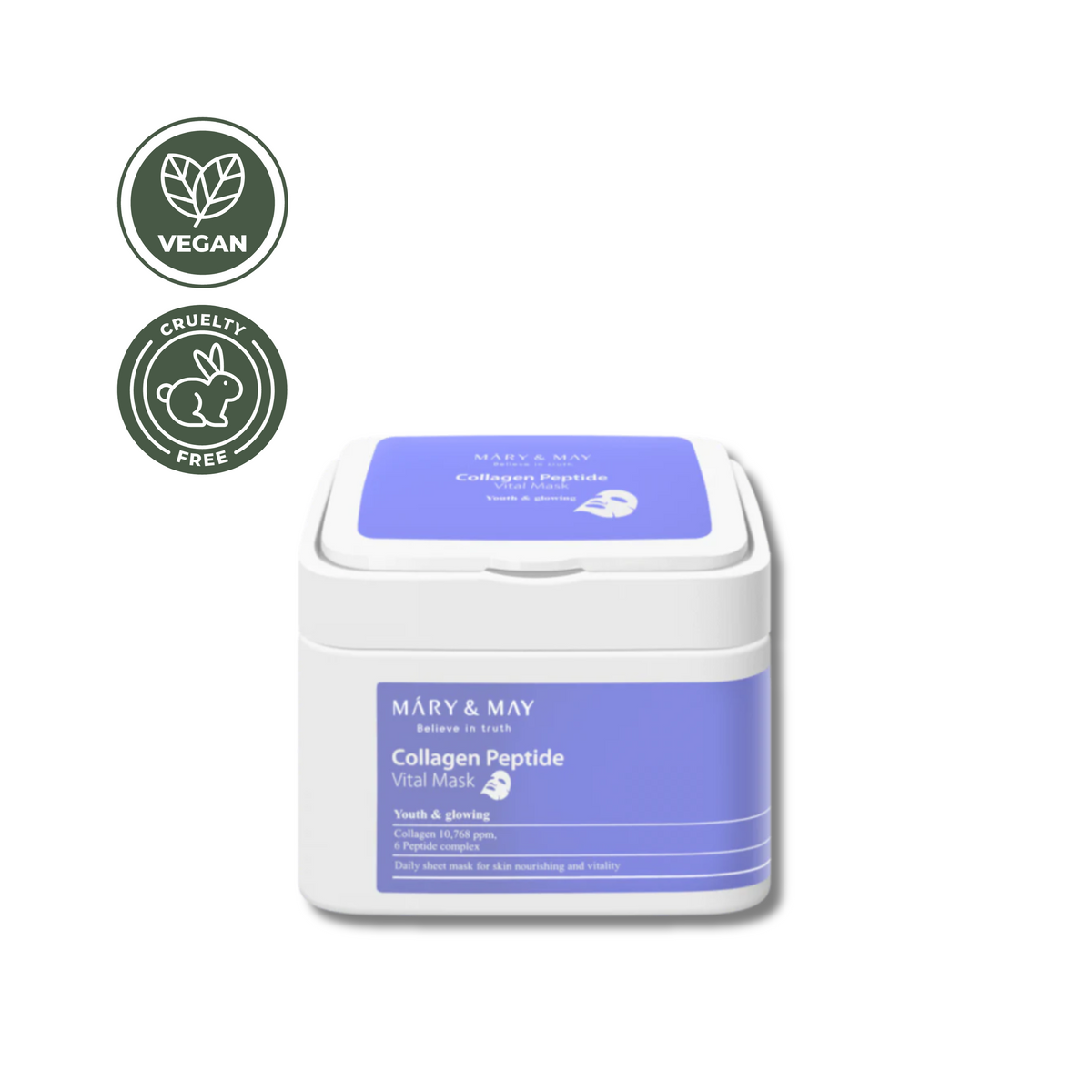 Mary & May Collagen Peptide Vital Mask