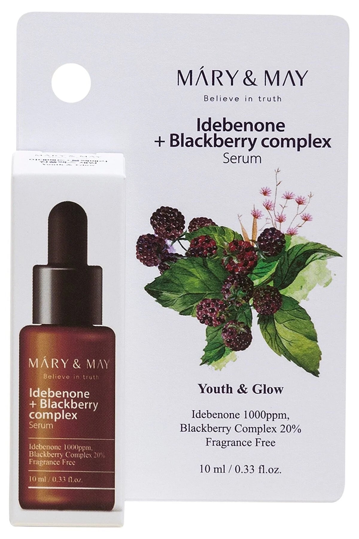 Mary & May Idebenone + Blackberry Complex Serum