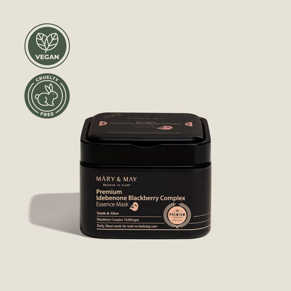 Mary & May Premium Idebenone Blackberry Complex Essence Mask