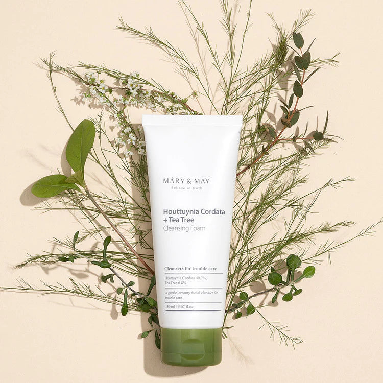 Mary & May Houttuynia Cordata + Tea Tree Cleansing Foam