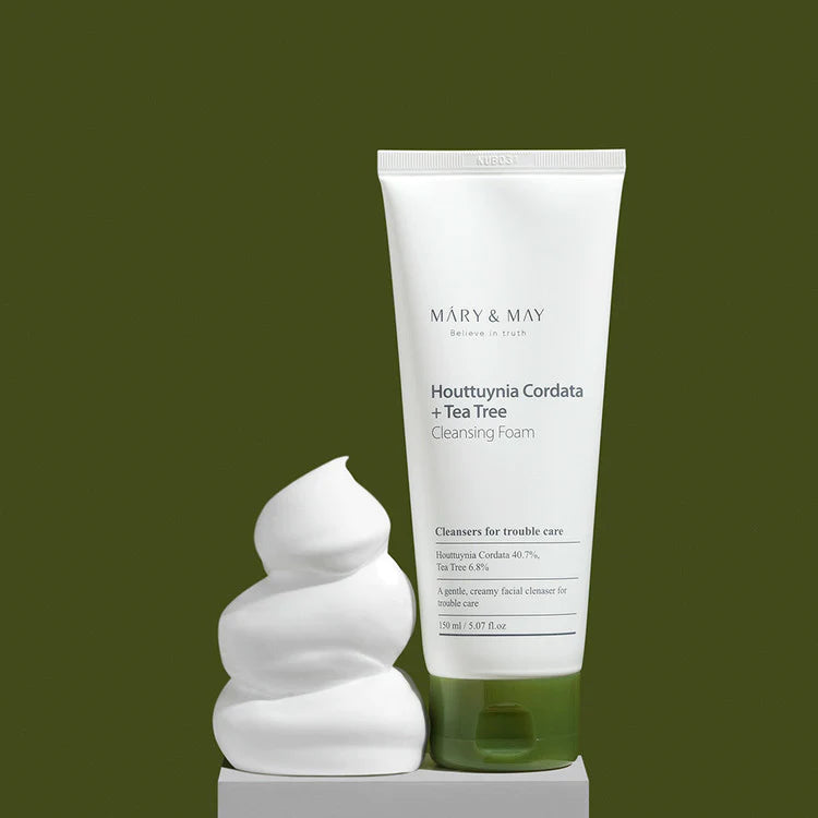 Mary & May Houttuynia Cordata + Tea Tree Cleansing Foam