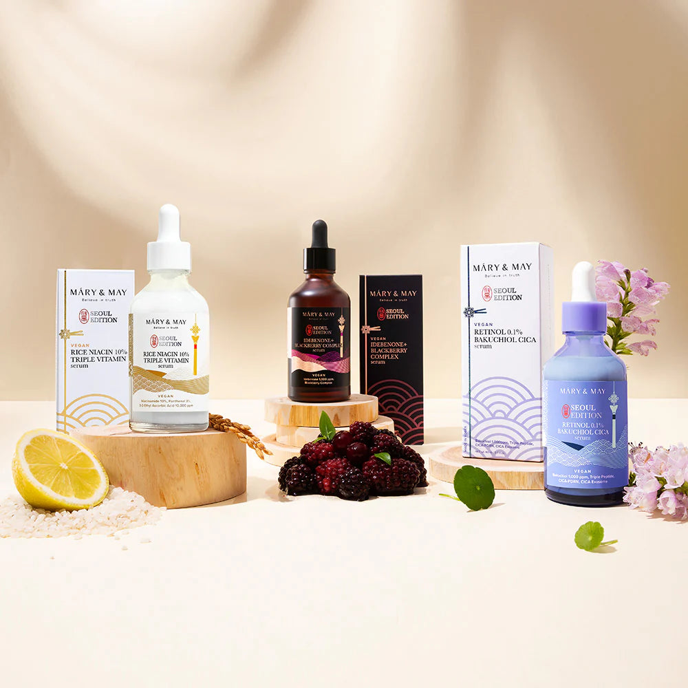 Mary & May Seoul Edition Idebenone+Blackberry Complex Serum