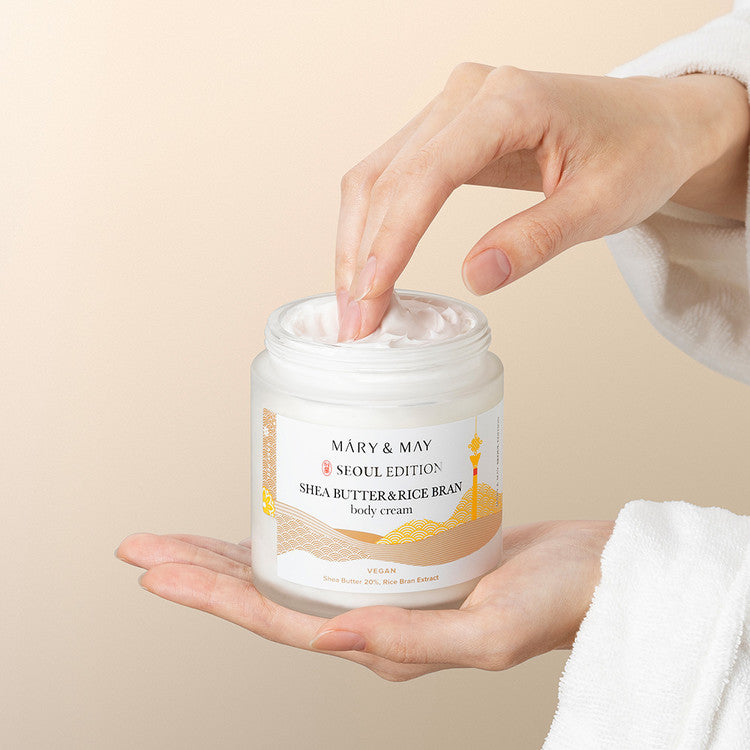 Mary & May Seoul Edition Shea Butter & Rice Bran Body Cream