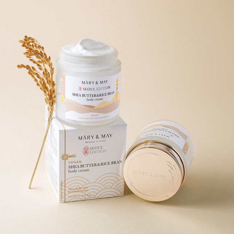Mary & May Seoul Edition Shea Butter & Rice Bran Body Cream